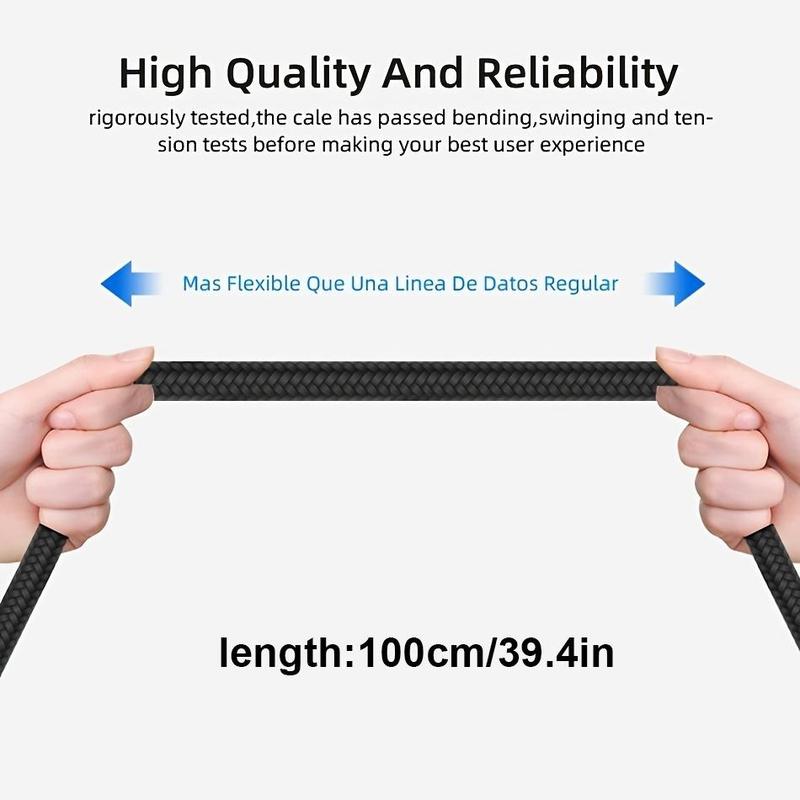 1m USB Type C to 3.5mm Female Headphone Jack Adapter, Portable USB-C To 3.55mm AUX Audio Cable, Phone Accessories for Home Car