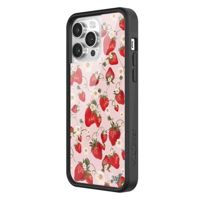 Wildflower Cases - Strawberry Fields, Limited Edition iPhone Case Accessories Durable Protection Protective Custom