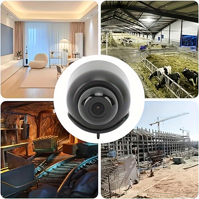 720P Compact Security Camera - AI Human Detection, Clear Audio, Mobile App Remote View for Home and Business Surveillance