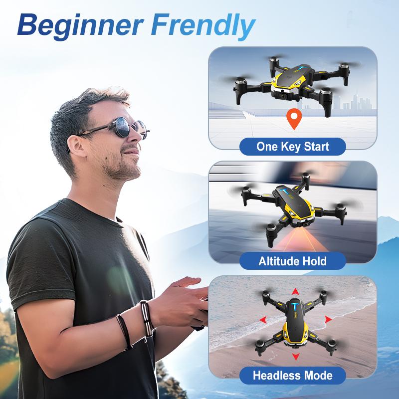 M8Pro DroneBrushless Motor Power, 50x HD Zoom, APP Control with Easy Operation, 360° Stunt Rolls,Dual Batteries for Extended Fun,  Intelligent Obstacle Avoidance, Safe & Durable Design, Perfect Toy Drone for Outdoor Photography, Social Sharing, and Gifts