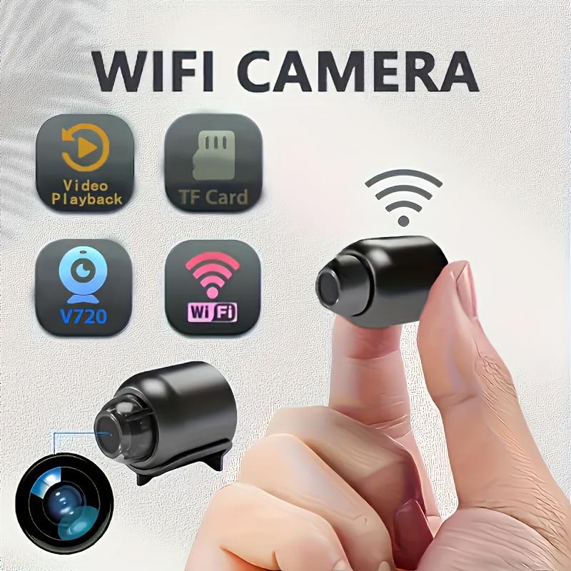 720P Compact Security Camera - AI Human Detection, Clear Audio, Mobile App Remote View for Home and Business Surveillance