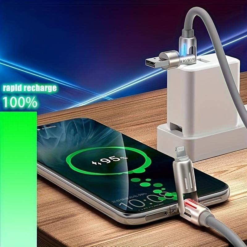 4-in-1 USB C Cable, Max 240W Multi-USB C Charger Combination for Fast Charging and Data Transfer, PD Fast Charging Silicone Data Transfer Cable