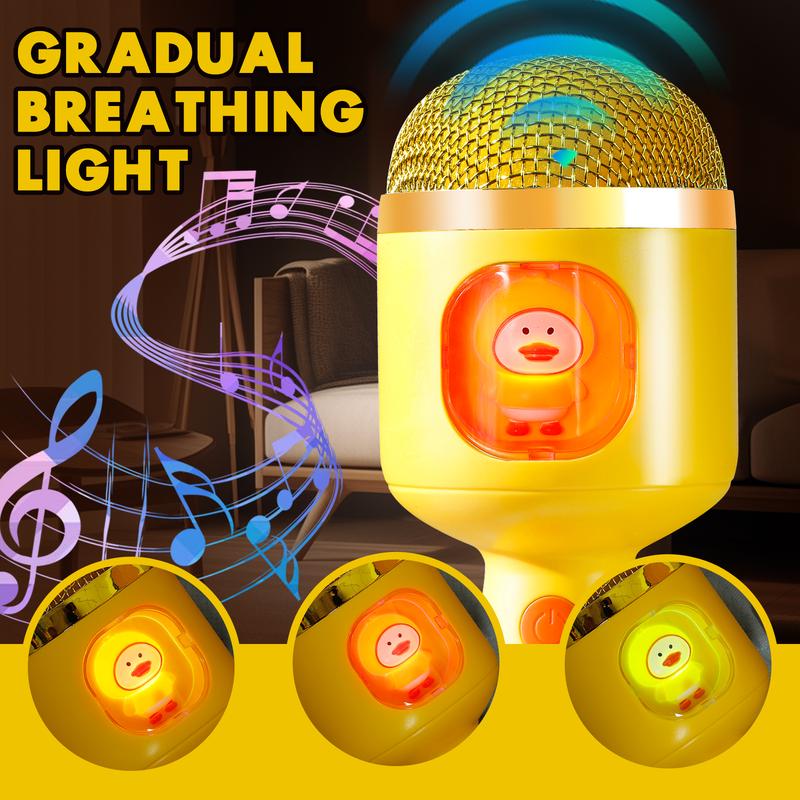 Bluetooth Karaoke Microphone Toy for Kids - Perfect Singing Microphone Toy for Children