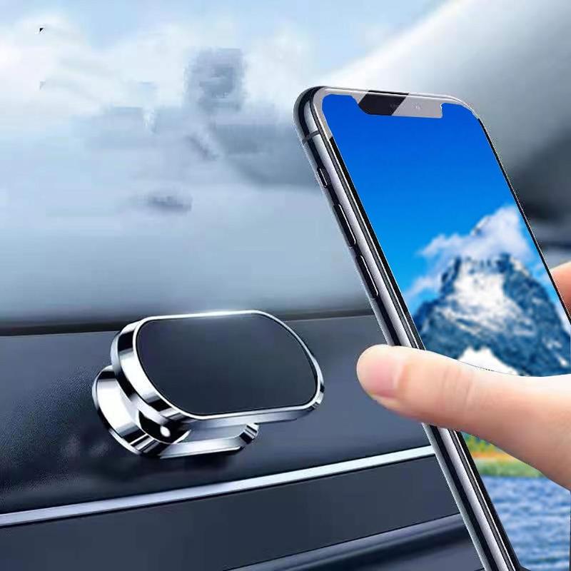 360 Degree Adjustable Magnetic Car Phone Holder, Magnetic Mobile Phone Holder for Car Dashboard, Universal Car Interior Accessories Compatible with iPhone, Samsung, Huawei, Xiaomi