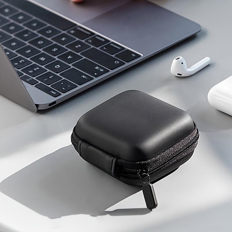 Portable Lightweight Earphone Case, Wireless Headphone Storage Bag, Solid Color Earphone Storage Case, Wireless Earphone Accessories