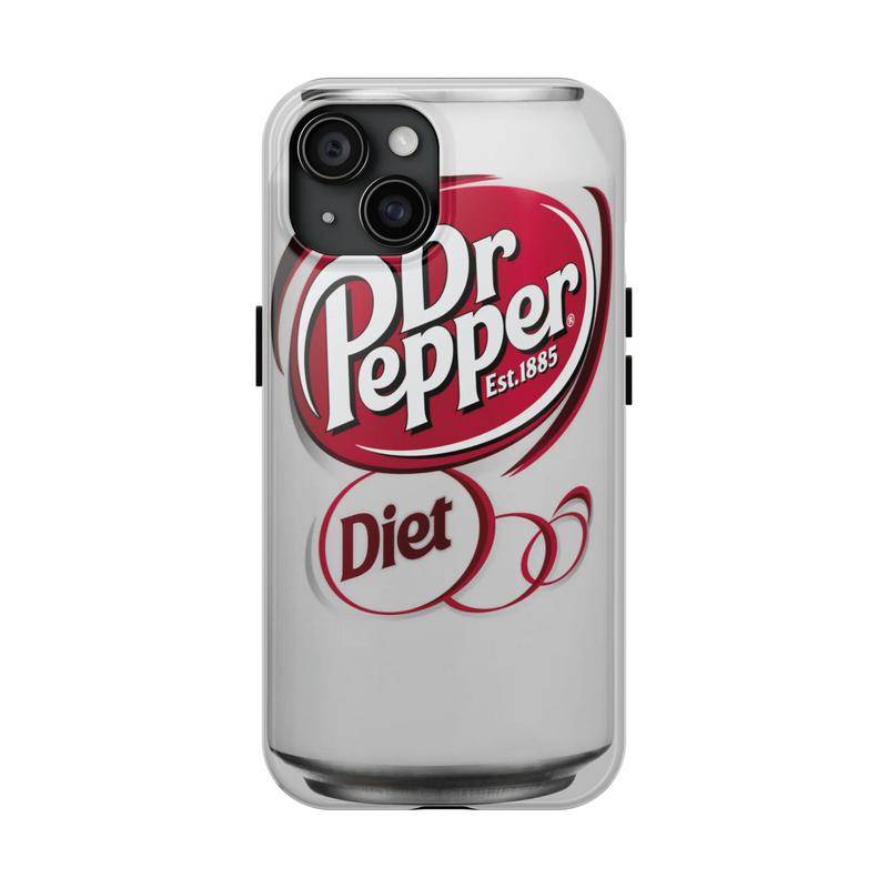 Dr Pepper Tough Phone Cases For iPhone 16, 15, 14, 13, 12, 11, 8, X,  Perfect Fit And Durable, Gift Ideas,  XMas gift