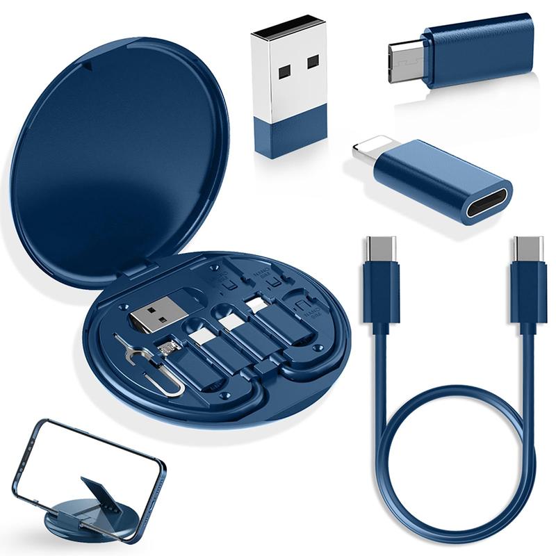 Universal USB Charging & Data Hub Adapter Kit, 1 Set All-in-One High-Speed Sync & Charge Solution with Multifunctional Connectors