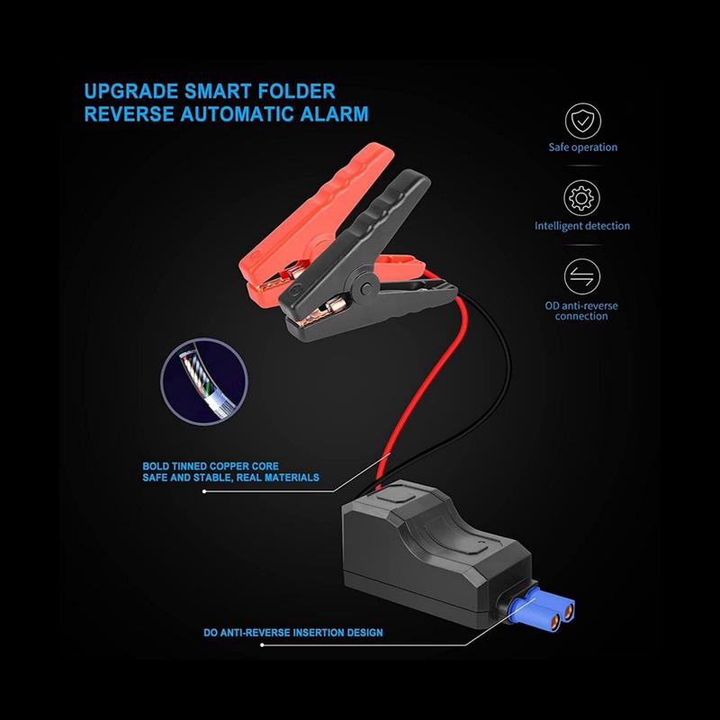 Car Jump Starter and Booster with Dual Lighting Modes, Portable Battery Pack, and Safety Features for Roadside Emergencies peak jump box