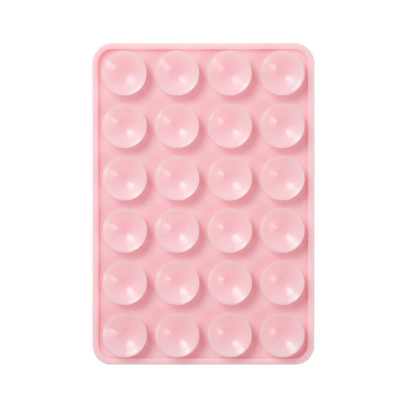 Lurella Cosmetics Silicone Phone Pad Stand with 24 Suction Cups for Hands-Free Viewing and Gaming   Accessories Smartphone Cellphone Mount