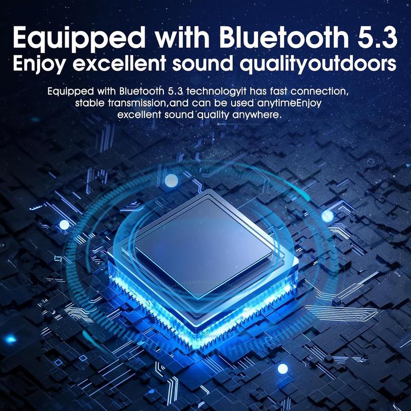 G200 Magnetic Bluetooth Speaker, 5W Mini Wireless Speakers Bluetooth 5.3, RGB Light, Game Mode, 7H Playtime, Portable Phone Stand Tiny Music Player for Shower, Birthday Gift