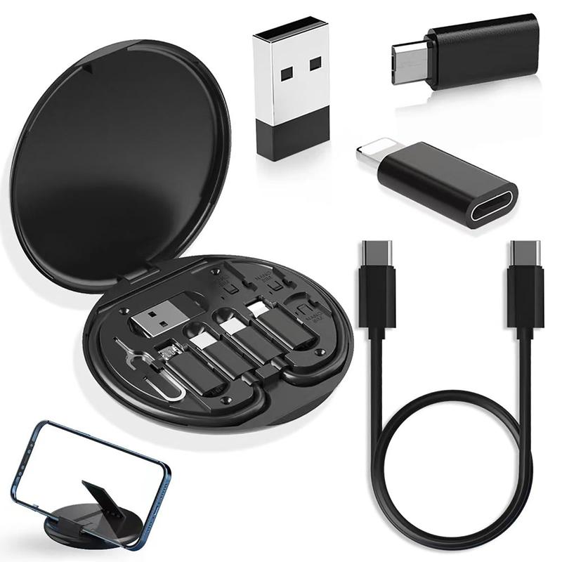 Universal USB Charging & Data Hub Adapter Kit, 1 Set All-in-One High-Speed Sync & Charge Solution with Multifunctional Connectors