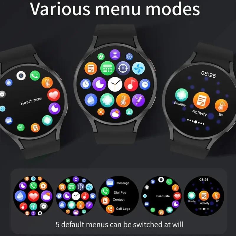 Smart Watch For Samsung Galaxy Watch 7 44mm Men GPS Tracking NFC Control Smart Watch Health Tracker BT Call Smart Watch 2024