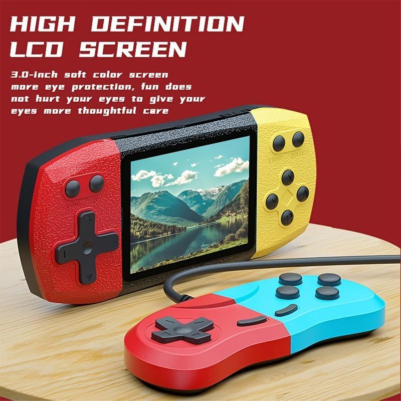 Rechargeable Handheld Gaming Consoles, 1 Box HD Large Screen Retro Game Console, Video Game Console, Handheld Gaming Device, Ideal Gift for Gamers