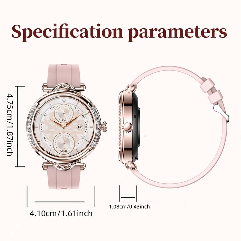 EIGIIS 2024 NEW CF32 Women's Smart Watch Wireless Calling 1.27-Inch Ips Screen IP67 Waterproof Long Life Battery