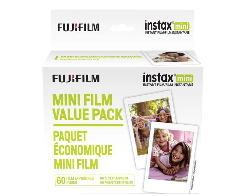 Fujifilm Instax Mini Instant Film, 60 Exposures