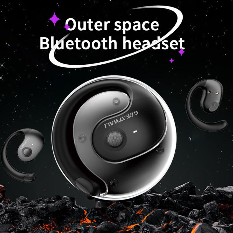 Greatwall Q10 Translation Earphone Wireless Bluetooth 5.4 OWS Waterproof Sport Headsets Support 148 Languages Real Time Bluetooth Translation Support Playing Music Phone Calls Headphones Noise Reduction Headphones with Mic