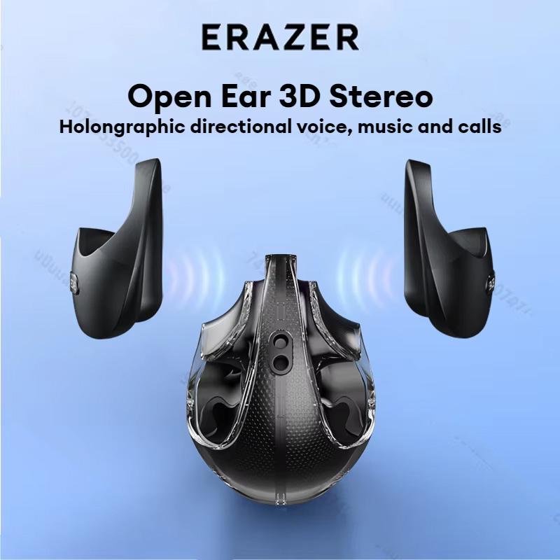 ERAZER X15pro OWS Earphone Bluetooth 5.4 Ear-mounted Sports Waterproof Wireless Earphones with Lanyard