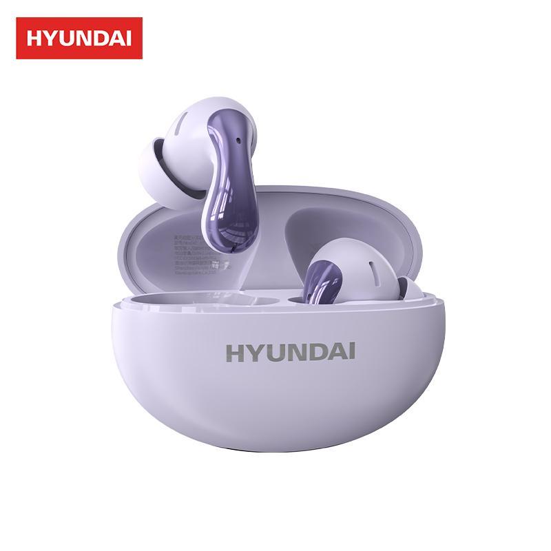 Hyundai Wireless In-ear Design Earphone, Hyundai HY-Y01 Wireless Earbuds with Charging Case, Comfortable to Wear Earbuds for Sports, Gaming, Calling