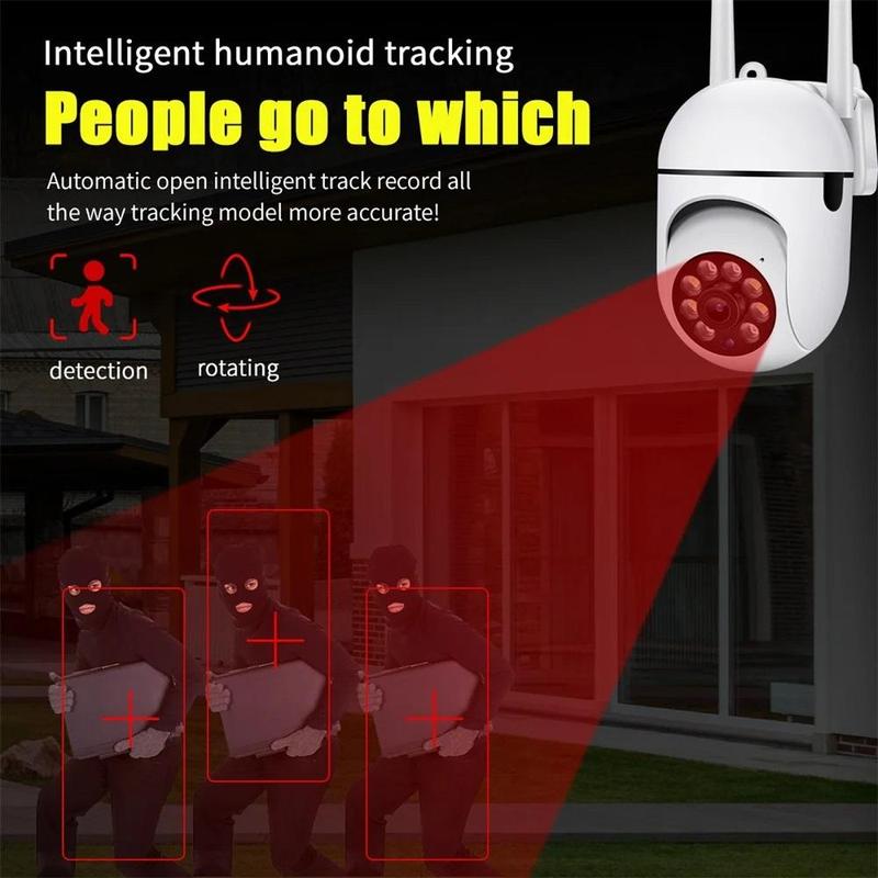 3MP 2.4G 5G IP WiFi Camera, Outdoor Smart Home Security Camera, Waterproof External Security Wireless Camera