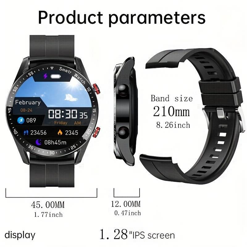 Multifunctional Smart Watch with Sleep Tracking, Full Touch Screen Fashion Digital Watch, Multipurpose Waterproof Sports Watch for Women & Men, Smart Wearable Devices, Smart Watches for Men