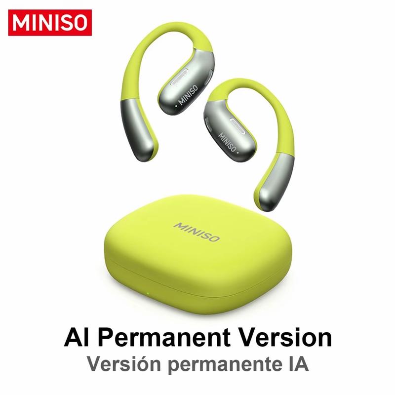 MINISO X28 OWS Translation Open Ear Wireless Bluetooth Earbuds with Real Time Translation, HIFI Sound Quality and IPX5 Waterproof Headphones