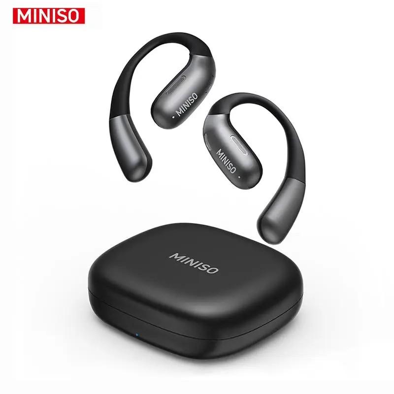 MINISO X28 OWS Translation Open Ear Wireless Bluetooth Earbuds with Real Time Translation, HIFI Sound Quality and IPX5 Waterproof Headphones