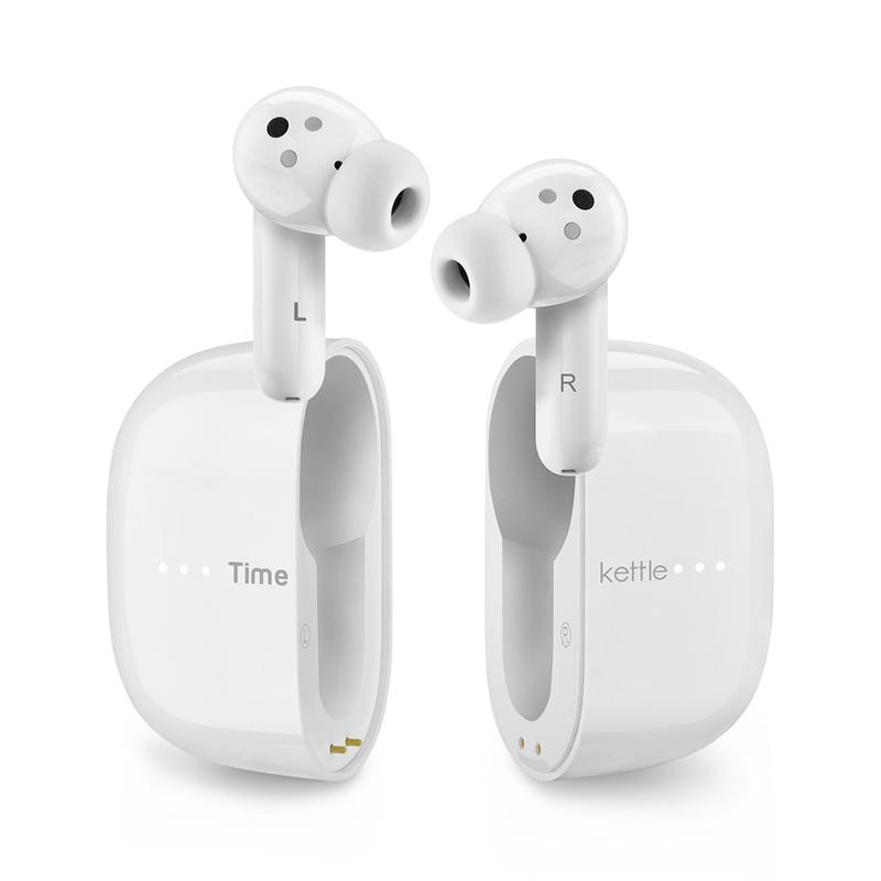 Timekettle M3 Language Translator Earbuds, Instant Two-Way Translator Device with APP for 40 Languages & 93 Accents Online, Offline Translator for Exploring Expat Life Freely, Compatible with iOS & Android Audio Earphones Headphones Charging