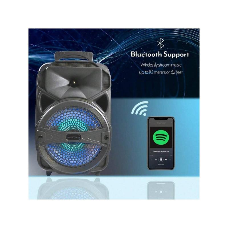 Wireless Portable FM Bluetooth Speaker Heavy Bass Sound System Party