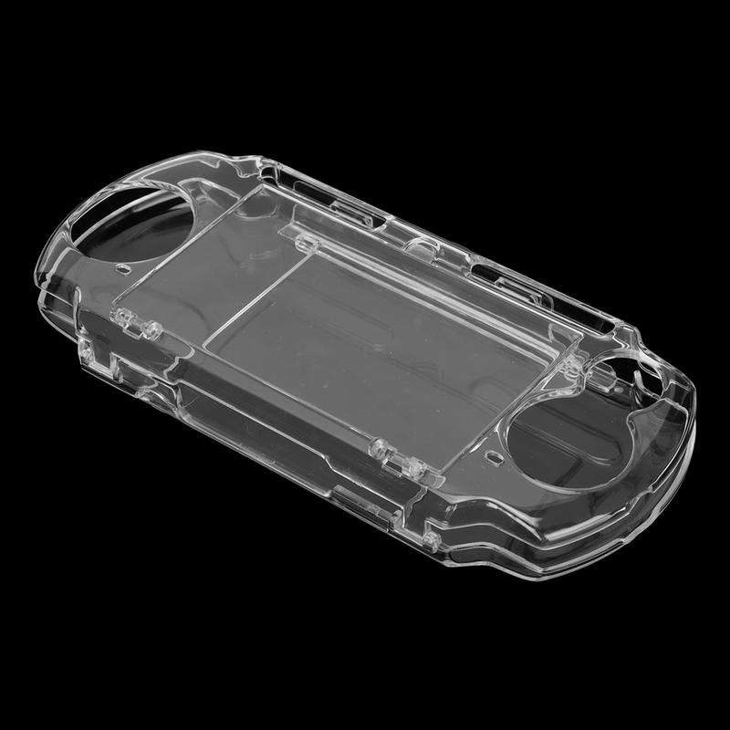 Universal Protective Case Stylish Prevent Slipping Shockproof Transparent Protective Shell with Movie Bracket for PSP