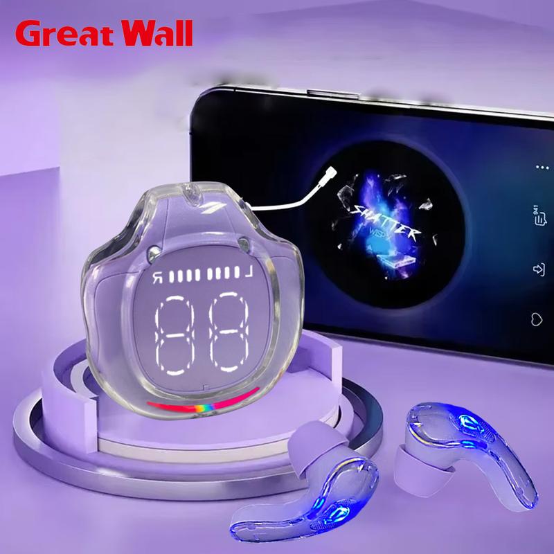 Original GreatWall TWS T2 Bluetooth Earphone Headphones Noice Cancelling Earbuds With Mic T2 Wireless Headset Audio Electronic