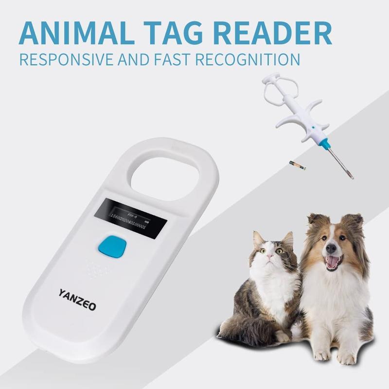 Pet Dog Chips Scanner Horse Label Tag ID Identification Reader For Poultry Ma