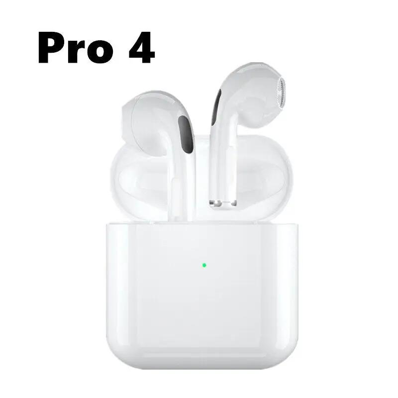 Mini Pro 4 earphone TWS wireless headphones Bluetooth-compatible 5.0 waterproof headset with mic for Xiaomi iPhone earbuds