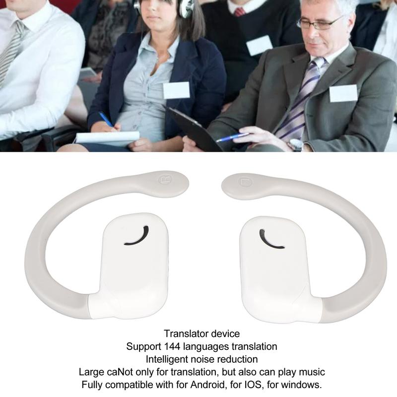 Modern new BL02 sports translation headphones, two-way translation device with 144 language apps, high-precision simultaneous interpretation headphones, face-to-face translation headphones, support for playing music, short videos and calls