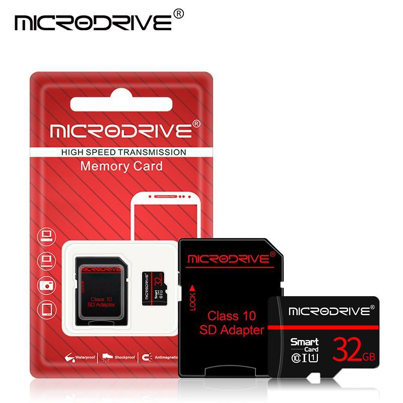 MicroDrive Micro SD Card, 1 Count Class 10 TF Flash Card, High Speed Mini Micro SD Card, Memory Card for Mobile Phone PC Speaker