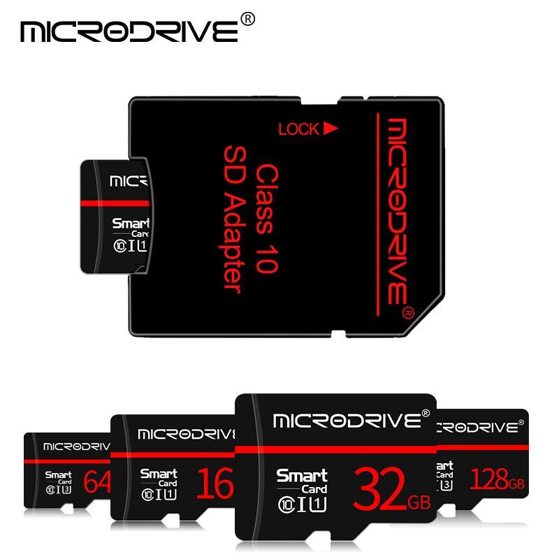 MicroDrive Micro SD Card, 1 Count Class 10 TF Flash Card, High Speed Mini Micro SD Card, Memory Card for Mobile Phone PC Speaker