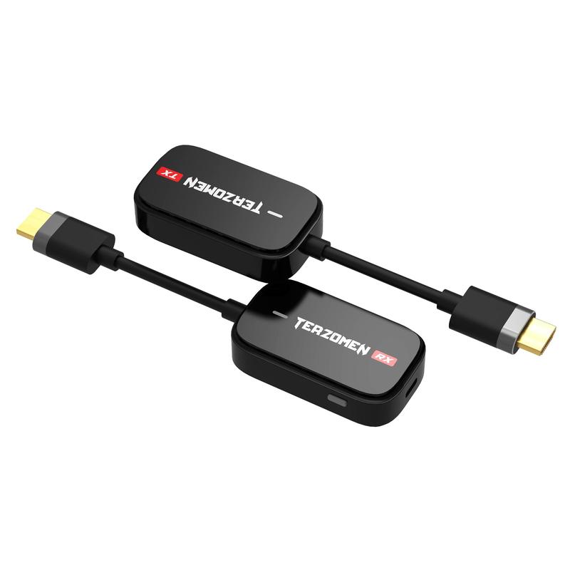 Jaspertronics™ Wireless HDMI Transmitter and Receiver, Extender for Streaming Video and Audio, AirLink Dongle HD Display Kit - HDMI