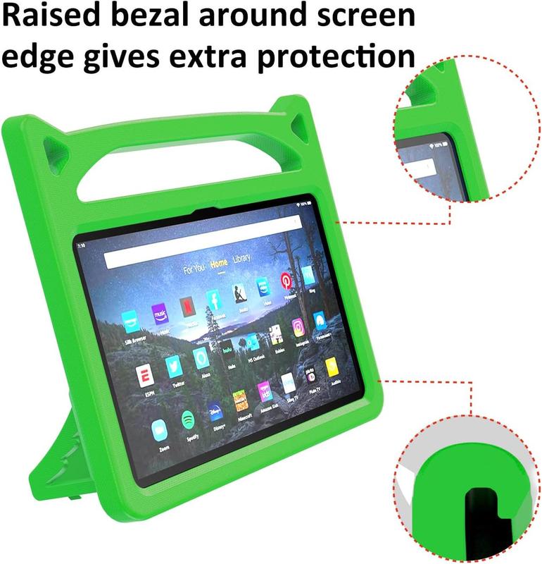 All- 11 Tablet case(13th Generation, 2023 Release)- Lightweight Shockproof Case Incompatible with iPad,with Cute  Handle Stand for 11 Inch  Tablet 2023-Green