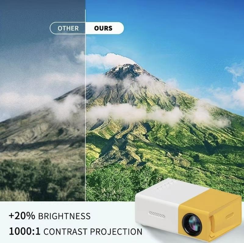 Portable Mini Projectors LED Micro Projector 1080 Home Party Meeting Theater Projector