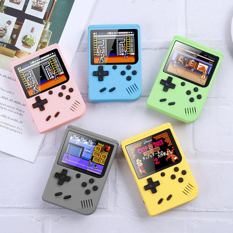 500 Games In One Portable Mini Electronic Video Game Player Kids Electronic Game Toy For Children Handheld Game Console Adjustable Arcade