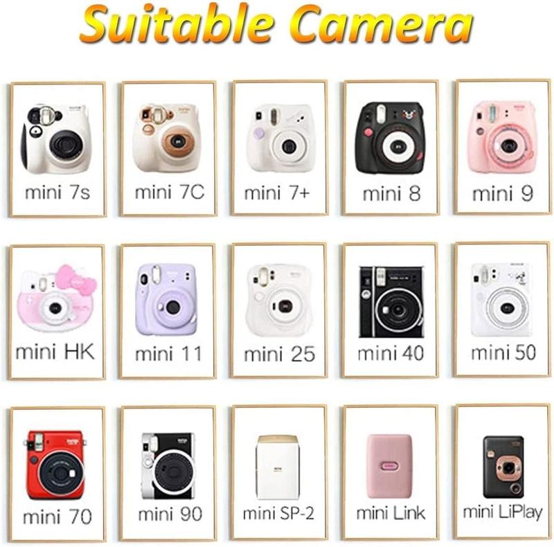 Fujifilm Instax Mini Instant Camera Film: 20 Shoots Total, (10 Sheets x 2) - Capture Memories Anytime, Anywhere - Boomph's Comprehensive Ultimate Performance Cloth Solution for Perfect Picture Quality