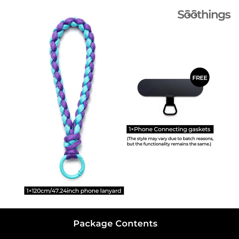 Hand-woven Cellphone Wrist Strap Mobile Phone Lanyard Universal Holder Chain Anti-Lost phone wrist Accessories Smartphone