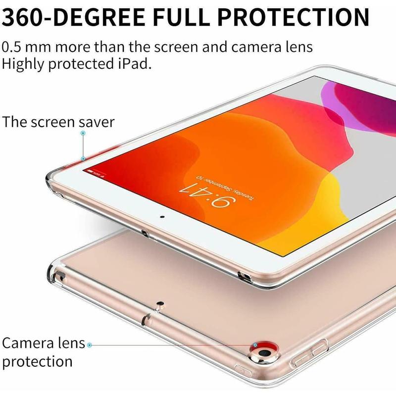 Clear Case for Pad 9th Generation 2021   8th Generation 2020  7th Generation 2019 10.2