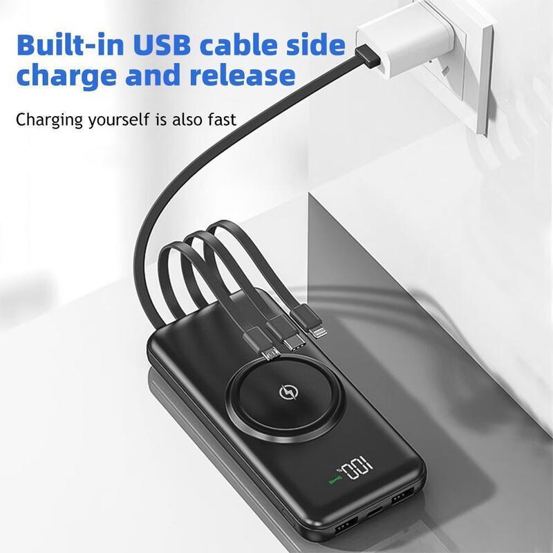 Portable Charger, 25800mAh 5V2.1A Portable Power Supply, USB C, Speed Charging External Power USB-C Battery Pack, Compatible with iPhone, Samsung, AirPods and more!