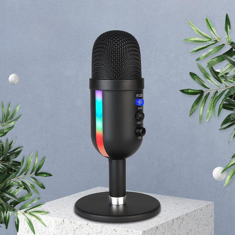 USB Microphone, Professional Podcasting Microphone, Studio Recording Microphone for PC & Gaming Consoles (PS4 5), Portable Microphone for Home