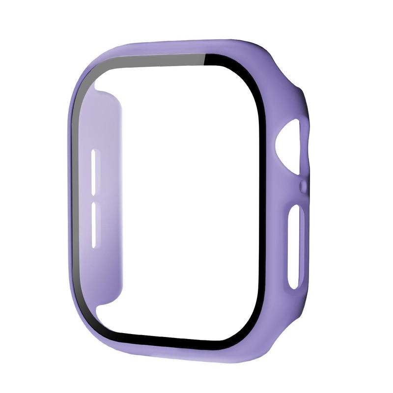 Full Coverage Watch Protective Case with Tempered Glass Film, 42MM 46MM Integrated Watch Protective Cover, Anti-drop Watch Protector, Wearable Accessories for Apple Watch S10