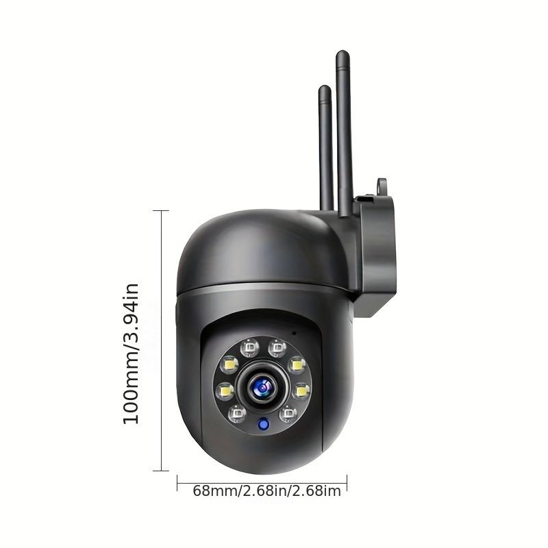 HD WIFI Surveillance Camera, Indoor And Outdoor Long Range HD Night Vision Camera, 355 Degree Intercom Home Security Camera, 2.4G Home Security System, AI Mobile Detection, Two-Way Audio, Color Night Vision, Home Surveillance Security System