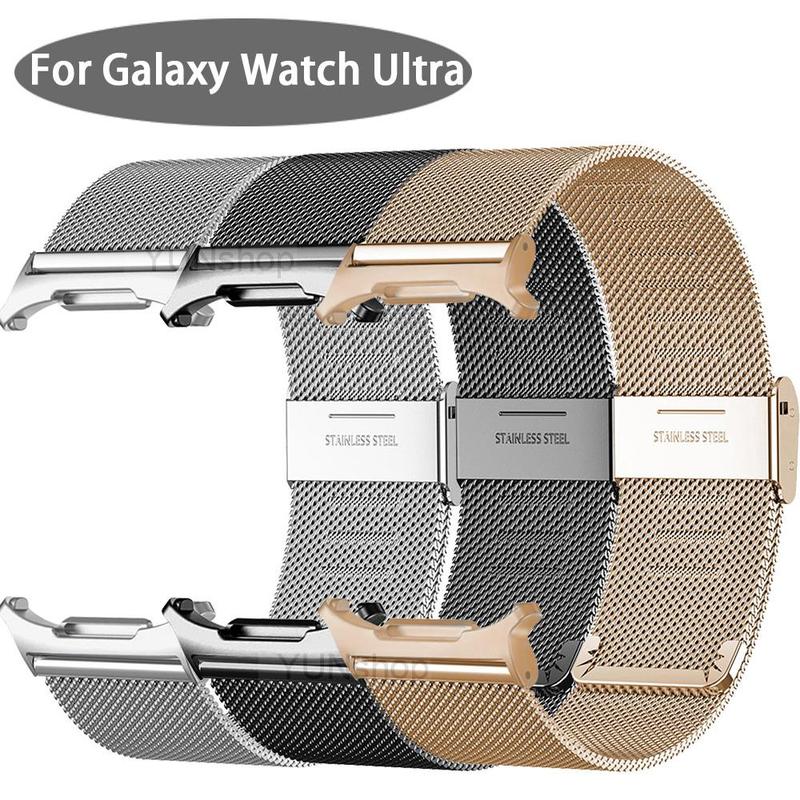 Stainless Steel Watch Band, 1 Count Breathable Watch Band for Galaxy Watch 7 Ultra, Sports Smart Watch Accessories for Men & Women