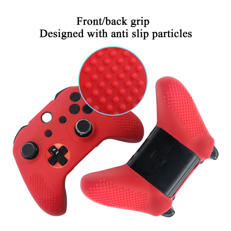 Silicone Gamepad Protector, Anti-slip Gamepad Protective Cover, Gamepad Protective Case for Xbox One S, Xbox One X