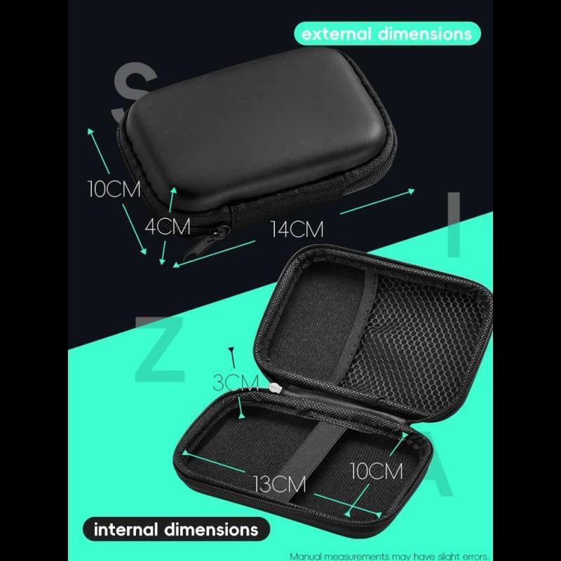 Case for Anbernic RG35XX Plus Miyoo Mini Plus R36S R35S Cases EVA Cover Protable Bag Gaming Accessories