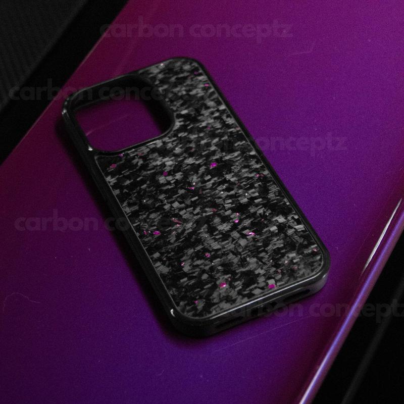 FORGED Carbon Fiber iPhone Case - Purple Forged